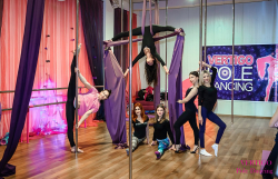 Vertigo Pole Dancing - Одесса, Aerial hoop, Aerial silks, Pole dance